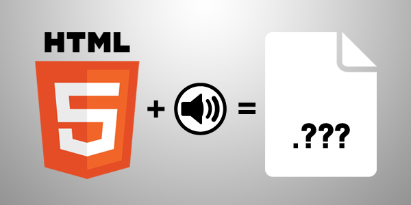 HTML5 Audio Format