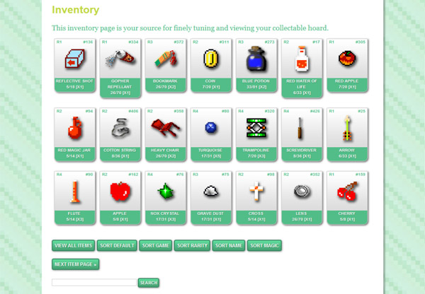 Inventory Screenshot