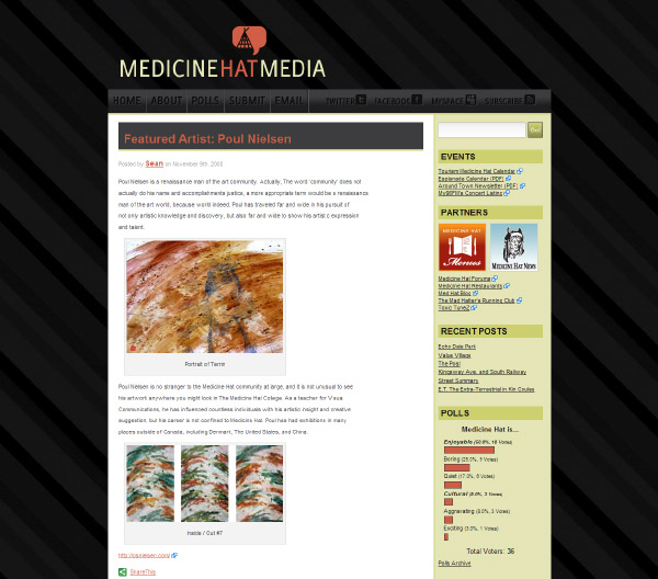 Medicine Hat Media - Inside Article